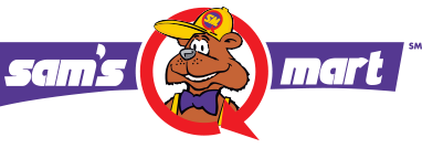 Sam's Mart bear mascot